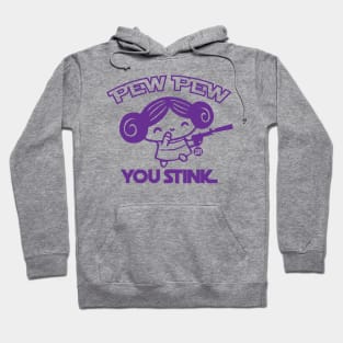 pew pew stink Hoodie